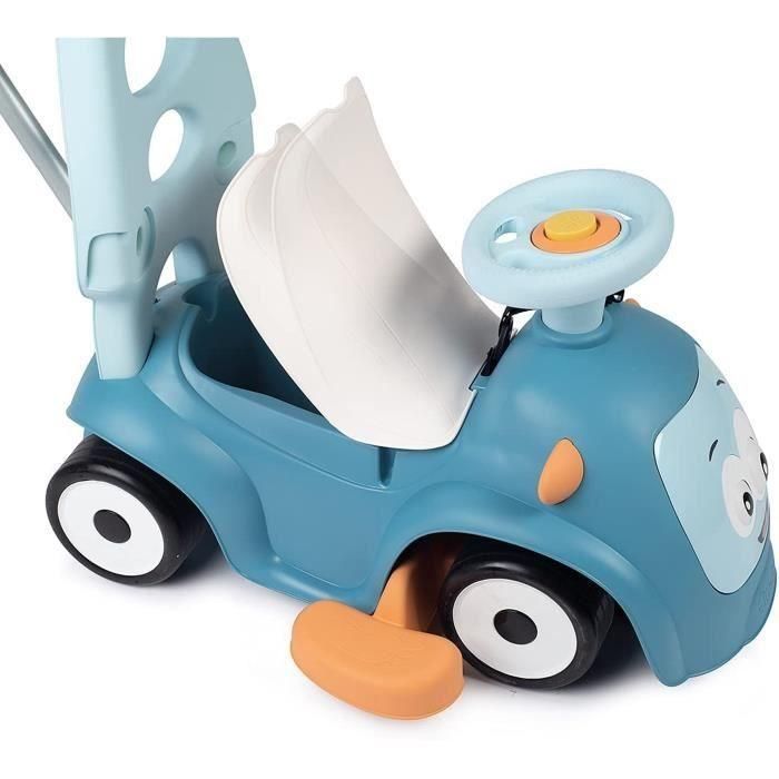 Smoby - Maestro Balade Bleu Ride-On - Para niños a partir de 6 meses - Actualizable - Silent Wheels - Bocina 2 Smoby - Maestro Balade Bleu Ride-On - Para niños a partir de 6 meses - Actualizable - Silent Wheels - Bocina 2