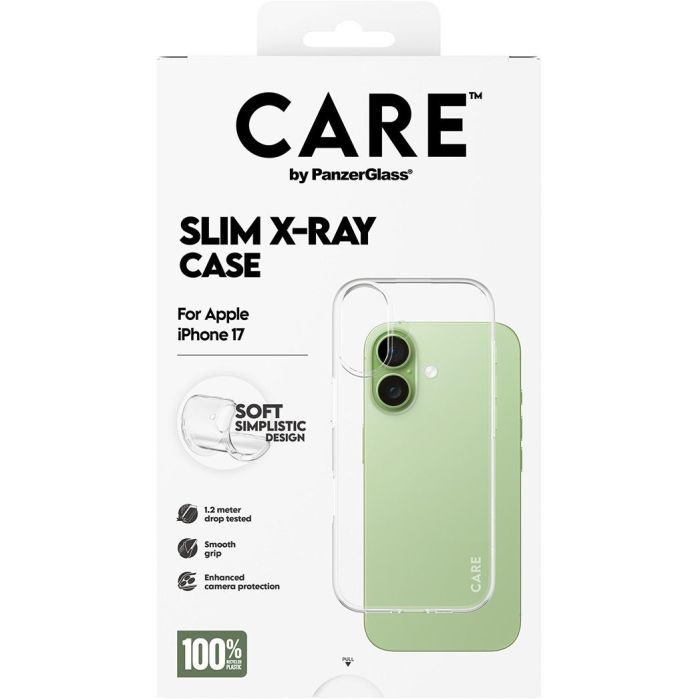PanzerGlass X-Ray Soft Basic Funda Transparente para iPhone 17 2 PanzerGlass X-Ray Soft Basic Funda Transparente para iPhone 17 2