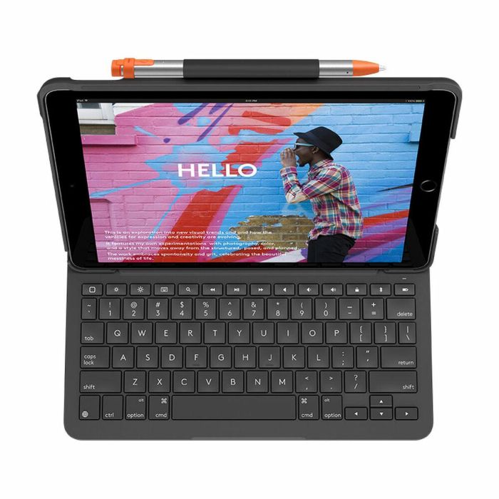 Funda Con Teclado Logitech Slim Folio