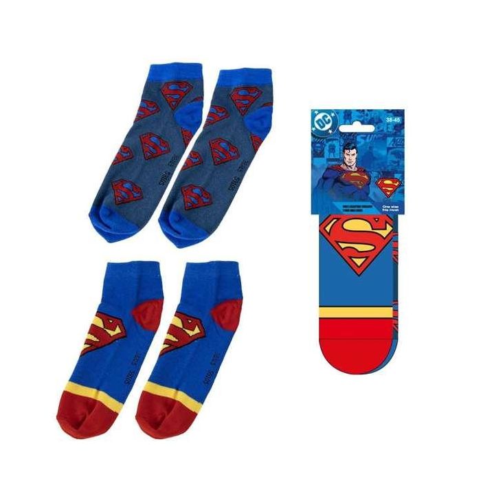Cerdá Pack Calcetines Tobillero Superman Sin Talla 1 Cerdá Pack Calcetines Tobillero Superman Sin Talla 1
