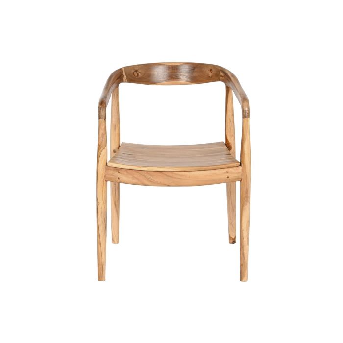 Silla Item Home DKD Home Decor Marron Claro 51 x 78 x 56 cm 3 Silla Item Home DKD Home Decor Marron Claro 51 x 78 x 56 cm 3