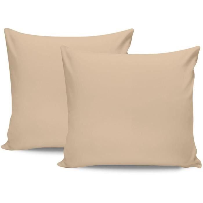 Juego de Cama ASI8684282601036 - 1 Funda Nórdica 220x240 cm + 2 Fundas Almohada 60x60 cm - 100% Algodón Satén Beige 3