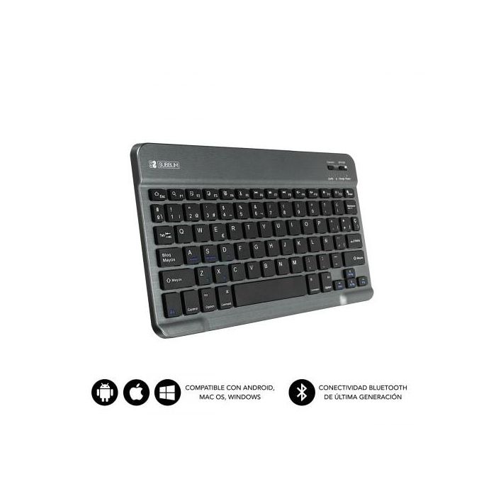SUBBLIM Teclado Smart BT Keyboard Grey SUBBLIM Teclado Smart BT Keyboard Grey
