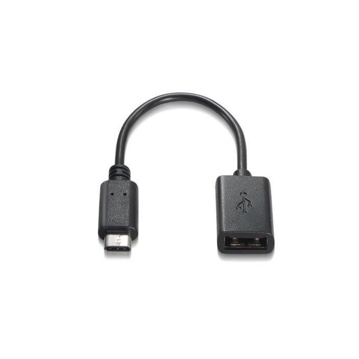 AISENS - CABLE USB 2.0 3A, TIPO USB-C/M-A/H, NEGRO, 15CM 1 AISENS - CABLE USB 2.0 3A, TIPO USB-C/M-A/H, NEGRO, 15CM 1