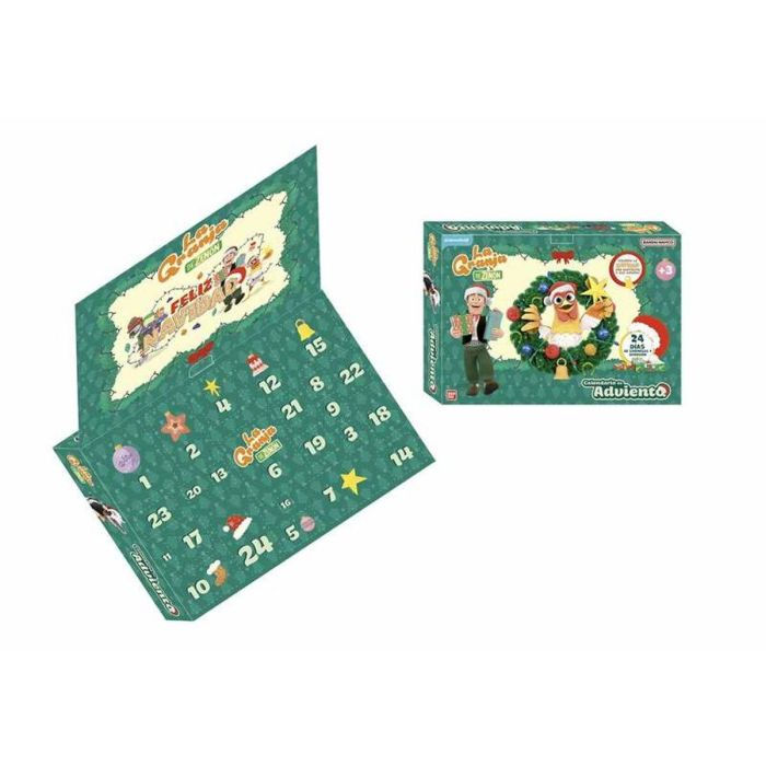 Bandai Calendario de Adviento Oficial La Granja de Zenón. 24 Días de Sorpresas y Diversión. Regalo para Bebés y Niños +0 Meses 1 Bandai Calendario de Adviento Oficial La Granja de Zenón. 24 Días de Sorpresas y Diversión. Regalo para Bebés y Niños +0 Meses 1