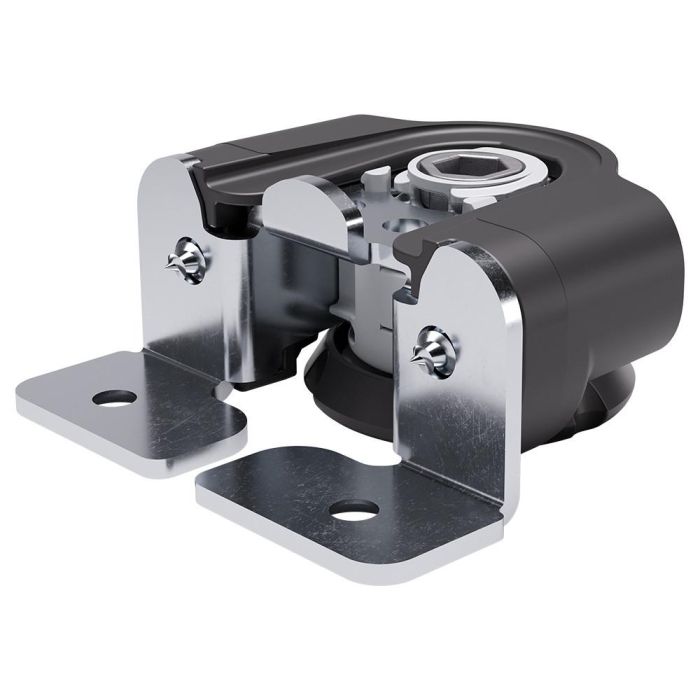ITALIANA FERRAMENTA Integrato Tech A 0-12 Pie Nivelador con Sujeción Directa y Tornillos Premontados