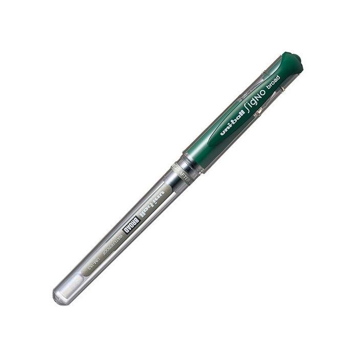 Uniball Rollerball Signo Broad Um-153 1.0 mm Verde Caja 12 Ud Uniball Rollerball Signo Broad Um-153 1.0 mm Verde Caja 12 Ud