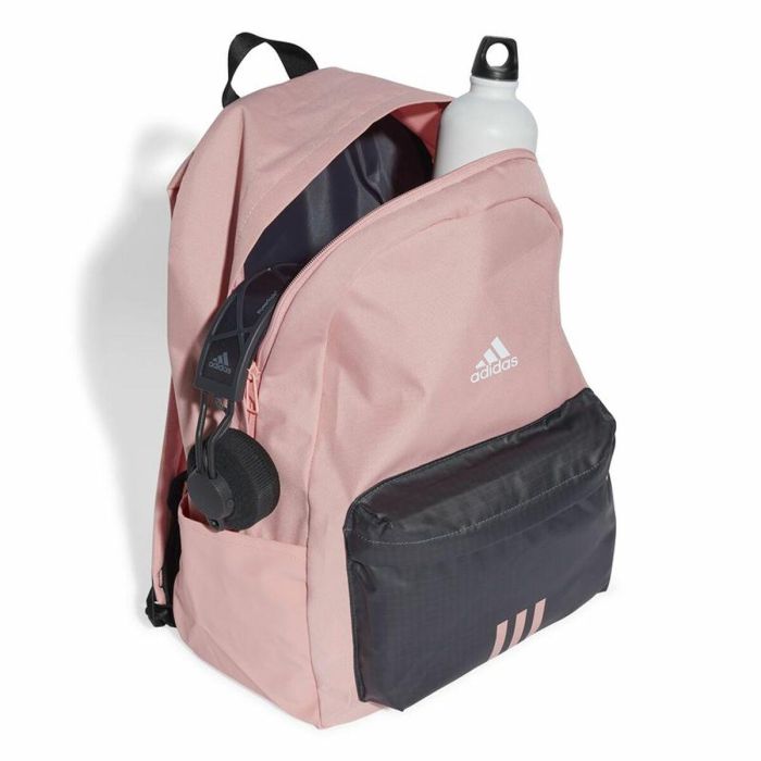 Mochila Deportiva Adidas Classic Badge of Sport 3 Stripes Rosa 3 Mochila Deportiva Adidas Classic Badge of Sport 3 Stripes Rosa 3