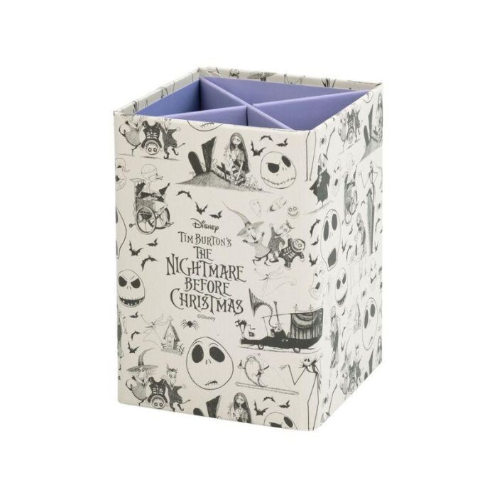 ERIK Portalapices Pesadilla Antes de Navidad Disney 10x8cm con diferentes compartimentos