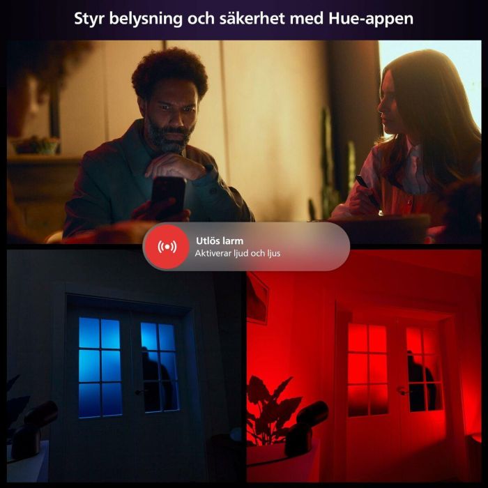 Cámara de vigilancia simulada Philips Hue Secure Flood Light 15
