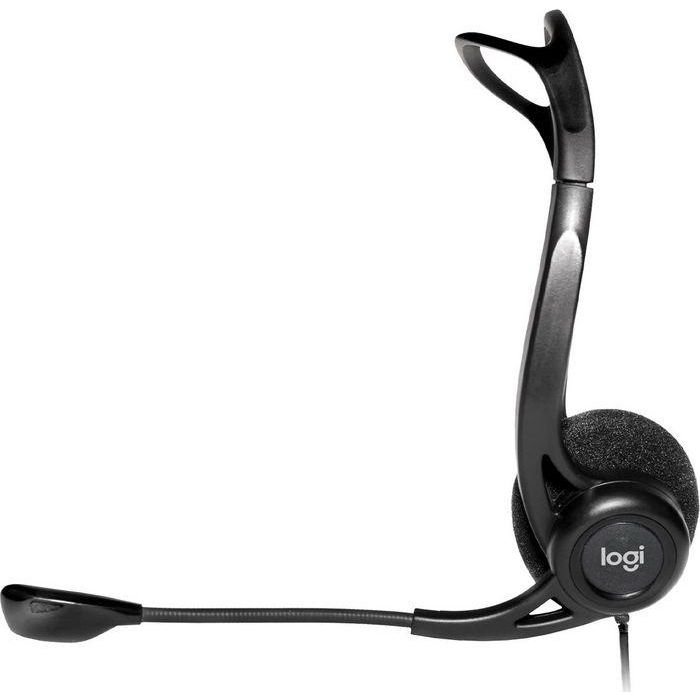 Logitech 960 Auriculares PC Headset USB Estéreo con Micrófono de Cancelación de Ruido, Controles Integrados y Plug & Play 2