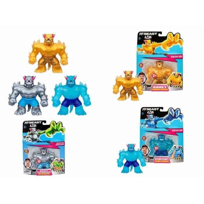 Figura estirable mr beast stretchy hero s2 . te permite presionar y expandir la pantera hasta tres veces su tamaño original - modelos surtidos 6 Figura estirable mr beast stretchy hero s2 . te permite presionar y expandir la pantera hasta tres veces su tamaño original - modelos surtidos 6