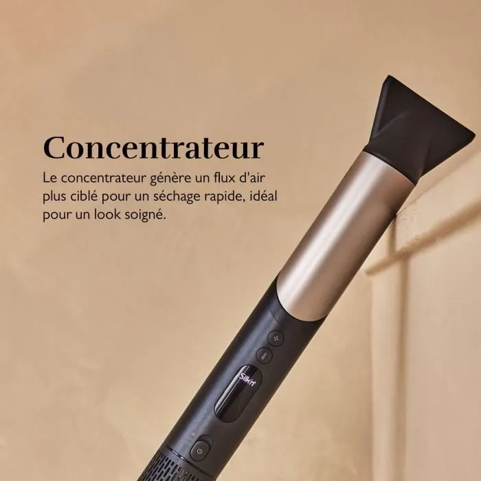 Silk'n Secador de pelo Silky Air Flex Negro Dorado SIL1721226719180 110.000 rpm 5 accesorios 4