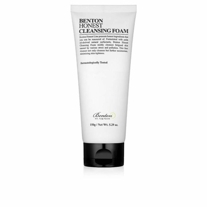 Benton HONEST cleansing foam - Limpiador facial para pieles sensibles o problemáticas, 150 ml Benton HONEST cleansing foam - Limpiador facial para pieles sensibles o problemáticas, 150 ml