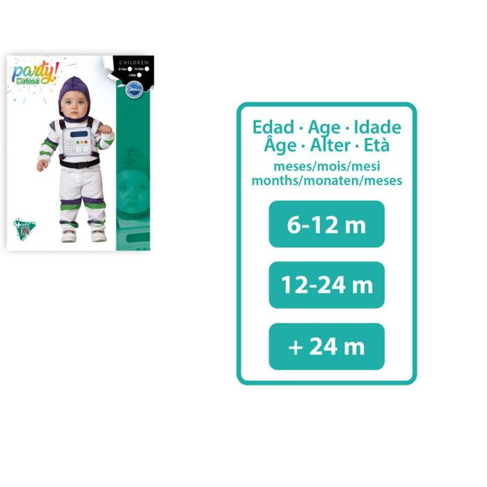 Disfraz Astronauta Bebé 12-24 Meses 1 Disfraz Astronauta Bebé 12-24 Meses 1
