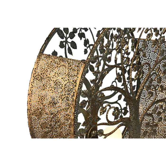 DKD Home Decor Lámpara Sobremesa Dorado Metal 13 x 49 x 40 cm 1