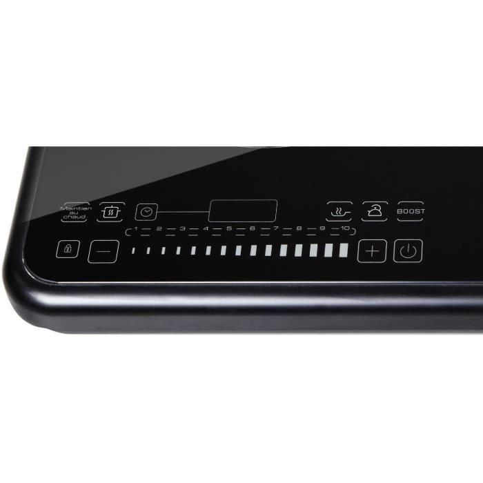 BRANDT TI2FSOFT Placa de encimera con 2 placas de inducción Negro 2 BRANDT TI2FSOFT Placa de encimera con 2 placas de inducción Negro 2