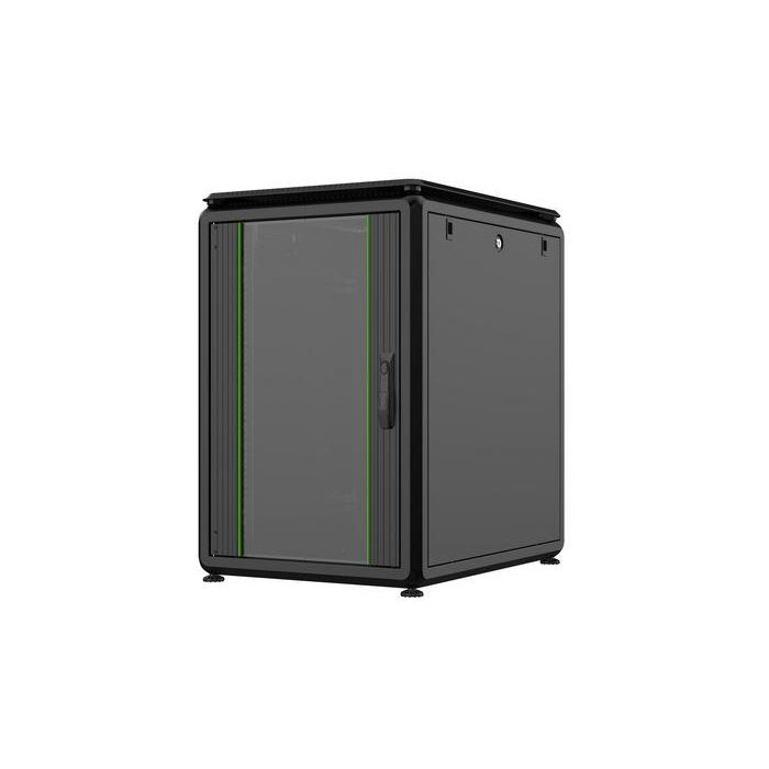 Lanview Rack Cabinet 19" 16U 600x800mm para Servidores y Cableado - Línea Datos 0 Lanview Rack Cabinet 19" 16U 600x800mm para Servidores y Cableado - Línea Datos 0