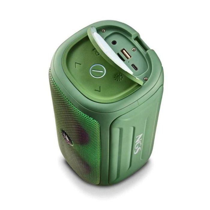 Altavoz Bluetooth Inalámbrico NGS ROLLERBEAST Verde 2 Altavoz Bluetooth Inalámbrico NGS ROLLERBEAST Verde 2