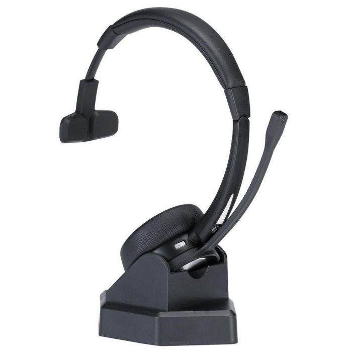 ProXtend Sonnet Wireless Bluetooth Headset - Black, with Charging Stand 1 ProXtend Sonnet Wireless Bluetooth Headset - Black, with Charging Stand 1