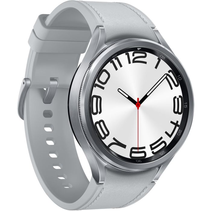 Samsung Watch R965 Galaxy Watch 6 Classic 47mm LTE Silver - Smartwatch de Acero Inoxidable con Pantalla Táctil de Zafiro 2 Samsung Watch R965 Galaxy Watch 6 Classic 47mm LTE Silver - Smartwatch de Acero Inoxidable con Pantalla Táctil de Zafiro 2