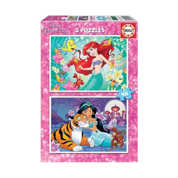 Puzzle 2x48 ariel + jasmin Puzzle 2x48 ariel + jasmin