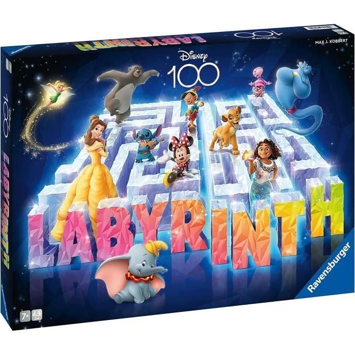 Labyrinth Disney 100º cumpleaños - Juego de Plateau - 4005556274604 - Ravensburger 5