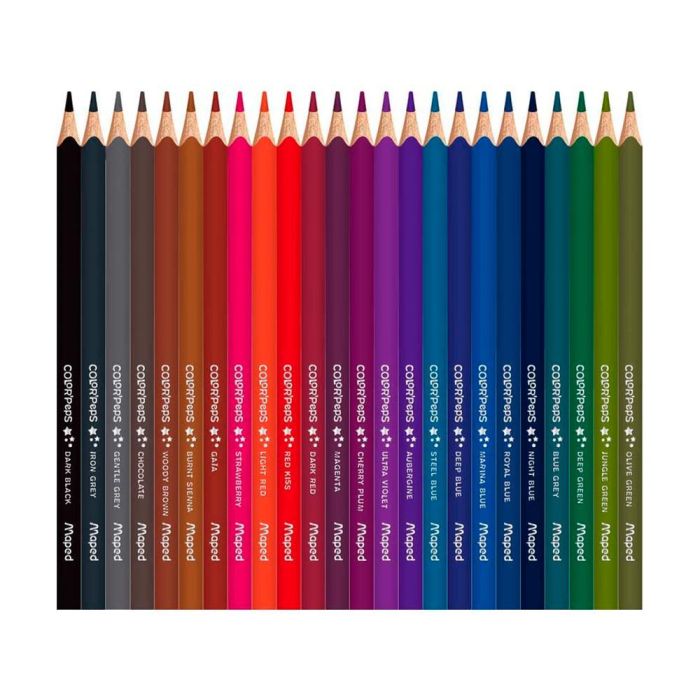 Lapices De Colores Maped Color Peps Star Caja De 72 Colores Surtidos 4