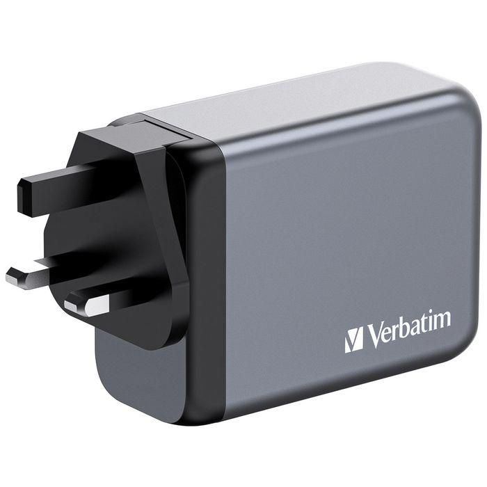 Verbatim Gnc-200 Cargador Pared Gan 200 W Usb-A 3.0 Y 3Xusb-C 3.0 7 Verbatim Gnc-200 Cargador Pared Gan 200 W Usb-A 3.0 Y 3Xusb-C 3.0 7