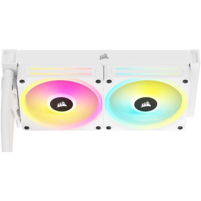 Corsair H100i iCUE LINK Refrigeración Líquida AIO 240mm Blanco RGB 2 Corsair H100i iCUE LINK Refrigeración Líquida AIO 240mm Blanco RGB 2