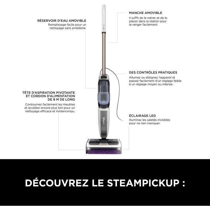 Shark SD200EU SteamPickUp Limpiador Trapeador a Vapor para Pisos Duros 2 Shark SD200EU SteamPickUp Limpiador Trapeador a Vapor para Pisos Duros 2