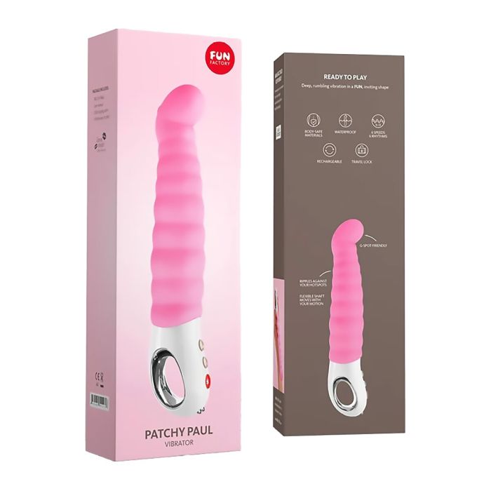 Vibrador Para el Punto G Fun Factory Patchy Paul Rosa 1