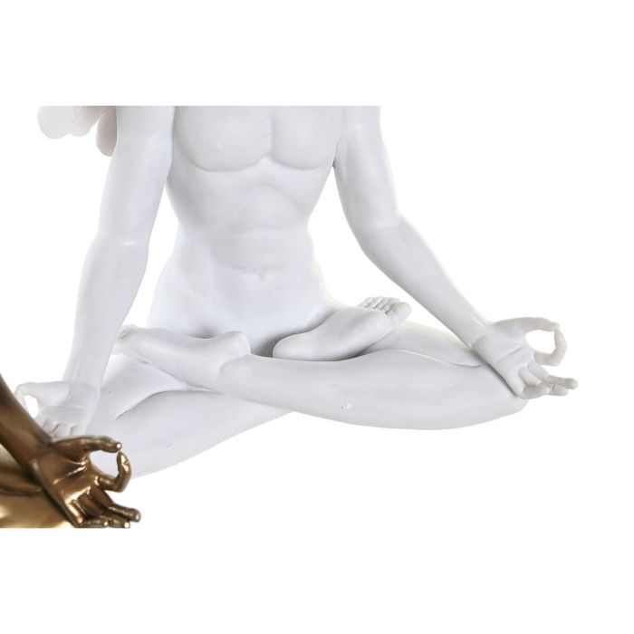Figura Neoclasico DKD Home Decor Blanco Dorado 17 x 26.5 x 31.5 cm (2 Unidades) 2 Figura Neoclasico DKD Home Decor Blanco Dorado 17 x 26.5 x 31.5 cm (2 Unidades) 2