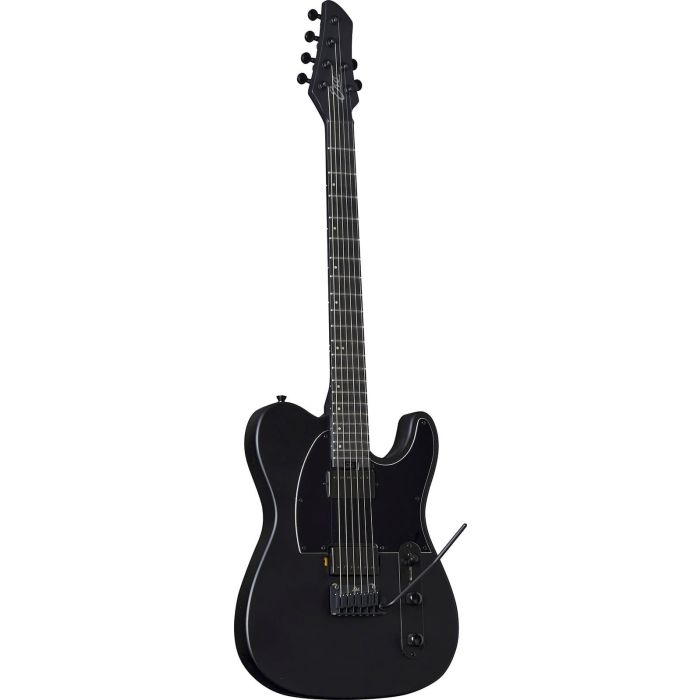 EKO Guitarra Eléctrica Tero 500 Stealth - Telecaster Matte Black - 6 Cuerdas - Humbucker con Pastilla Dividida