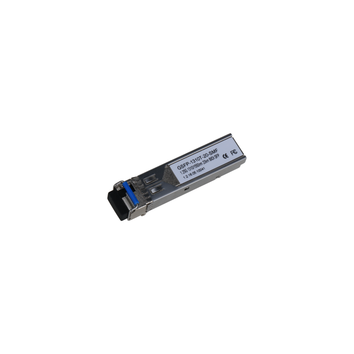 (Gsfp-1310T-20-Smf) Dahua Módulo Óptico Gigabit Transceptor de Fibra Sfp Monomodo Sm Puerto Lc Envío 1310Nm Recepción 1550Nm Hasta 20Km