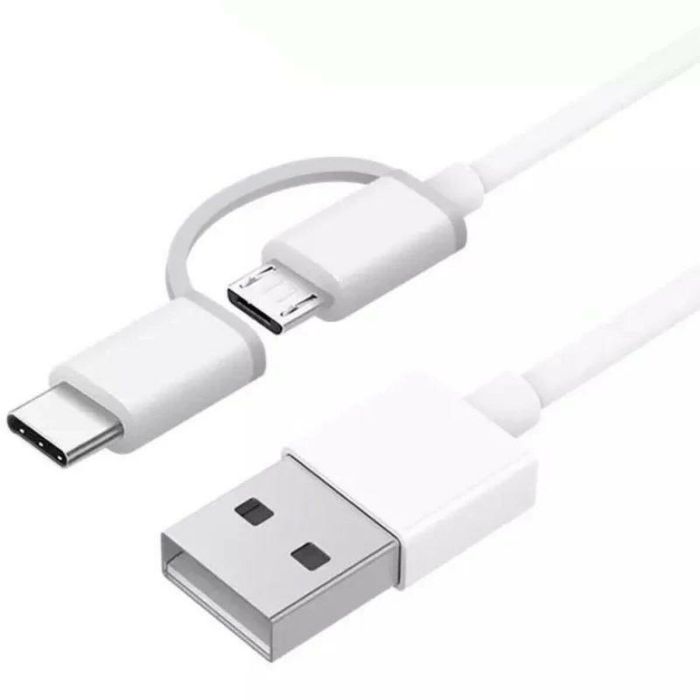 Cable USB a Micro USB y USB-C Xiaomi SJV4082TY 1 m 1