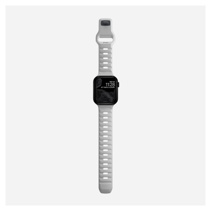 Nomad 0856500019598 Sport Band Correa para Apple Watch 38/40/41 mm Gris Lunar - Compatible Series 7, 6, SE y anteriores 5