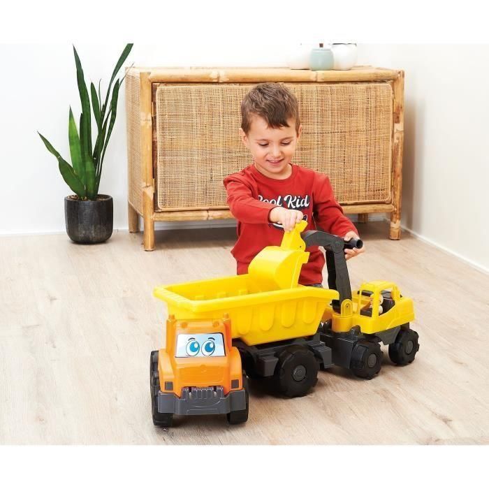 Pack 2 vehículos de obras públicas - ECOIFFIER - 419 - Ver las cosas a lo grande 3 Pack 2 vehículos de obras públicas - ECOIFFIER - 419 - Ver las cosas a lo grande 3