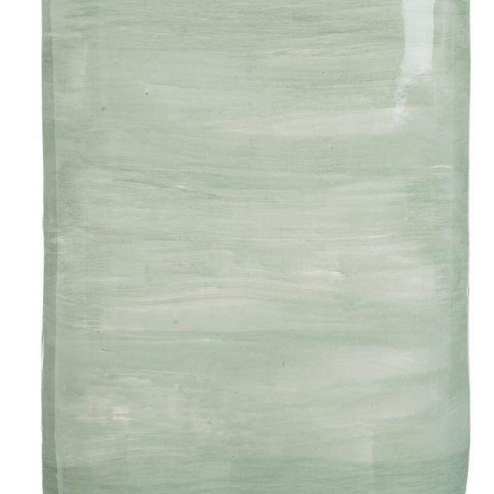 Botella Verde Plateado Aluminio Cristal 16 x 9 x 54 cm Decorativa 3