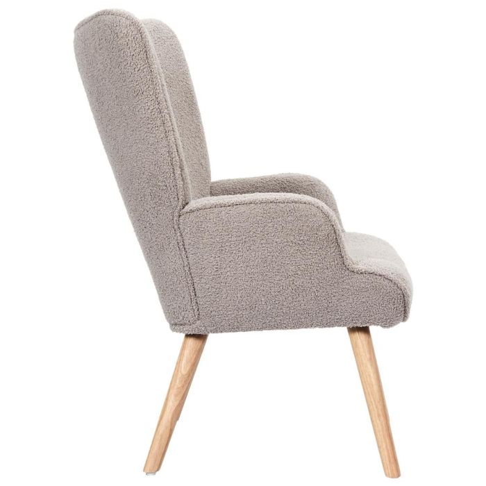 Sillón Rizo Rhea Taupe Home Deco Factory 2 Sillón Rizo Rhea Taupe Home Deco Factory 2
