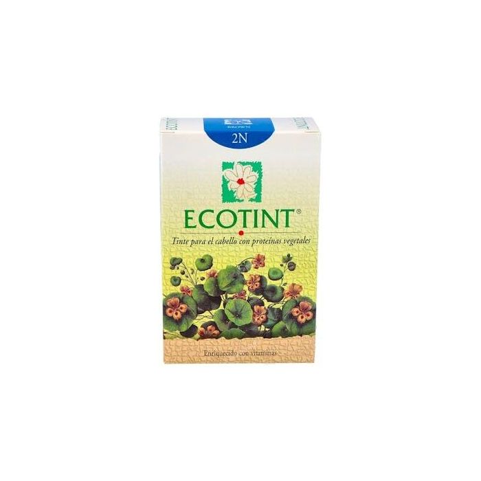 ECOTINT Tinte Para Cabello Sin Amoniaco 60ml Con Vitaminas C+E y Proteínas Cubre Canas