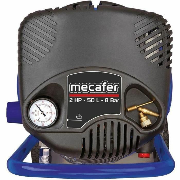 Mecafer 425790 Compresor vertical 50 L Coaxial Azul Sin Aceite 2 Mecafer 425790 Compresor vertical 50 L Coaxial Azul Sin Aceite 2