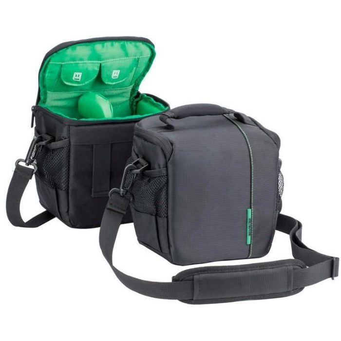 Riva Kameratasche Green Mantis 4Fächer grün/schwarz 7420 6