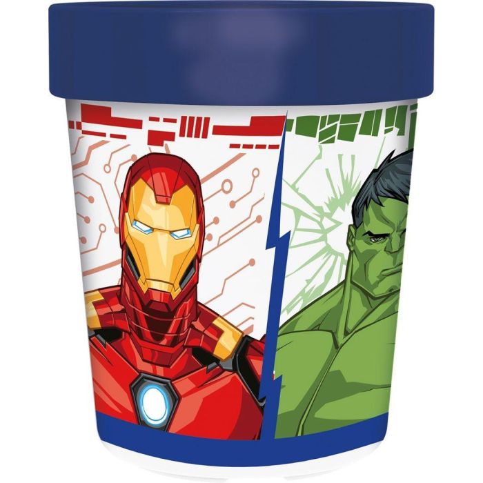 Marvel Vaso CZ11298 Premium Bicolor Antideslizante 260 mL Avengers 0 Marvel Vaso CZ11298 Premium Bicolor Antideslizante 260 mL Avengers 0
