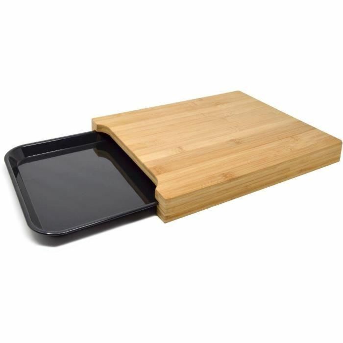 Jocca Tabla de Cortar de Bambú con Bandeja Integrada 36x27,5x4 cm - Ideal para Cortar y Servir 7 Jocca Tabla de Cortar de Bambú con Bandeja Integrada 36x27,5x4 cm - Ideal para Cortar y Servir 7