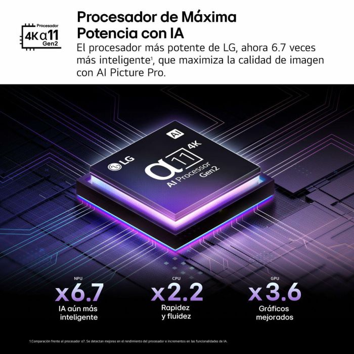 Smart TV LG 55G54LW 4K Ultra HD 55" HDR OLED 13