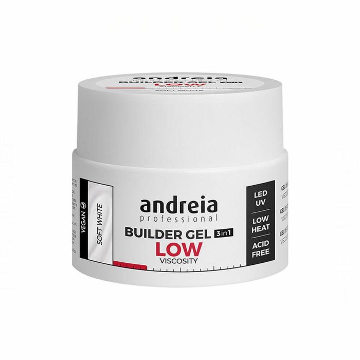 Builder Gel Low Viscosity Soft White 44 grs Andreia