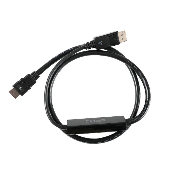 Cable DisplayPort a HDMI V7 V7DP14HDMI21-1M-BLK