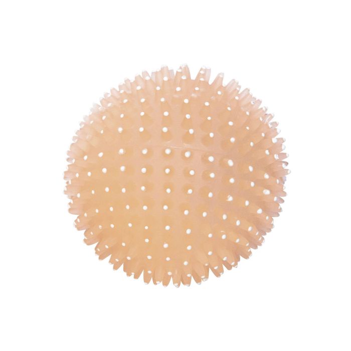 Gloria Pelota para Perro de Vinilo Duradera con Sonido y Textura, Brilla en la Oscuridad para Botar y Lanzar, Diámetro 9 cm 2