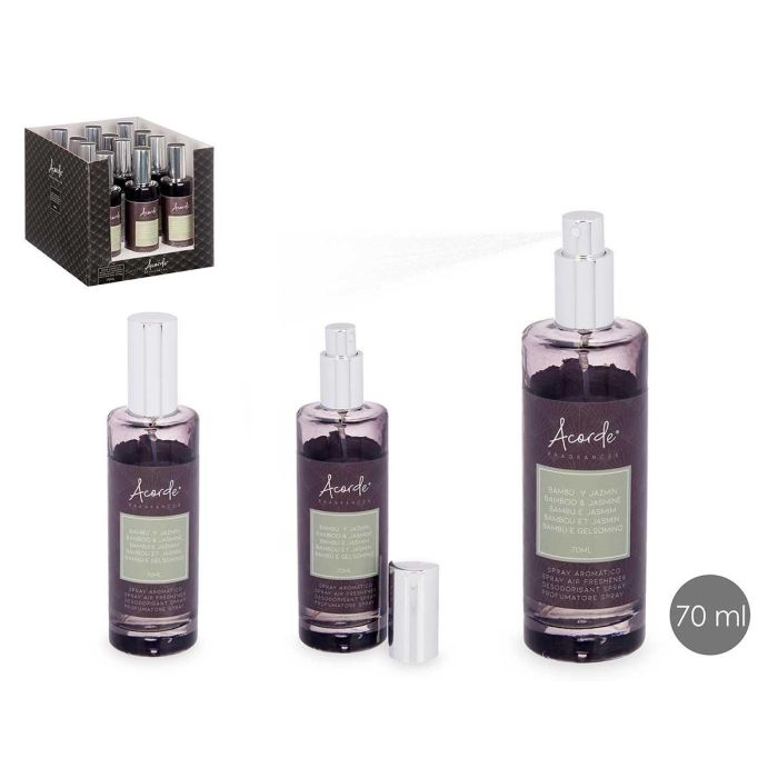 Aroma Hogar Bambú y Jazmín 70 ml - Acorde (12 Unidades) Aroma Hogar Bambú y Jazmín 70 ml - Acorde (12 Unidades)